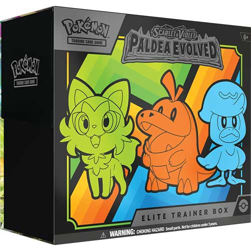 Pokemon Karte Elite Trainer Box Entwicklung in Paldea Englisch