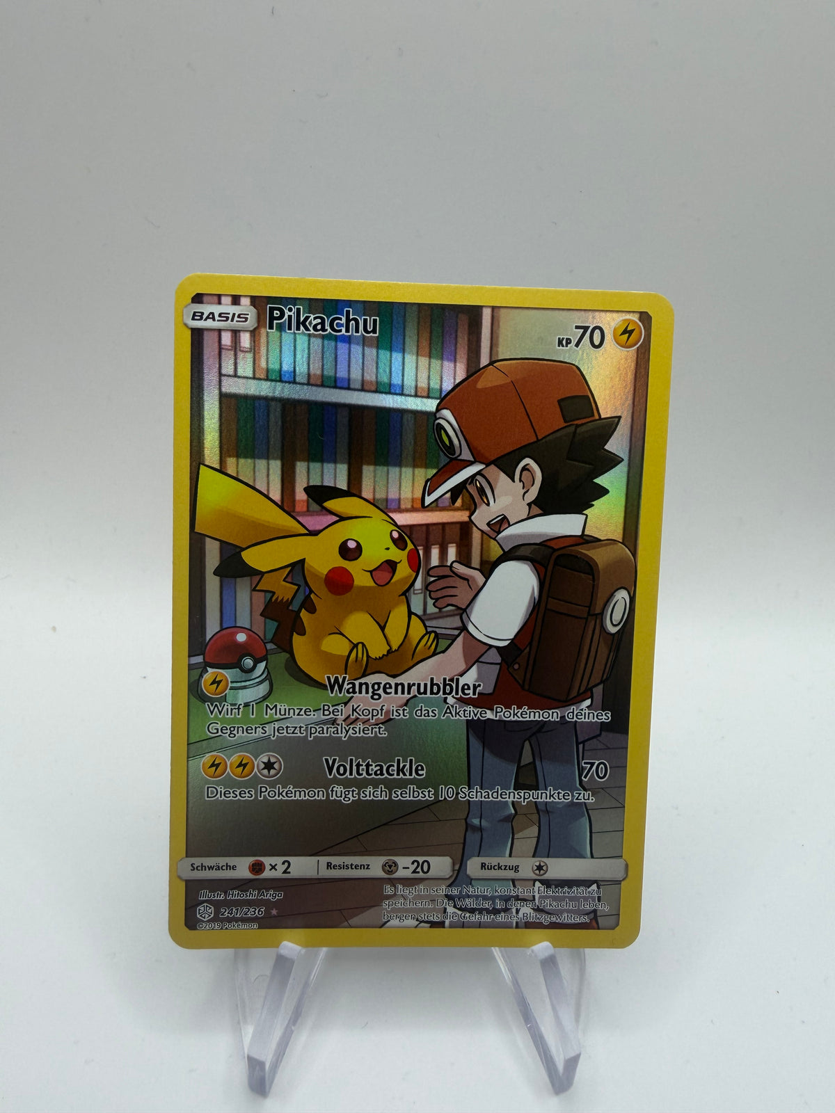Pokemon Karte Art Rare Pikachu 241/236 Deutsch