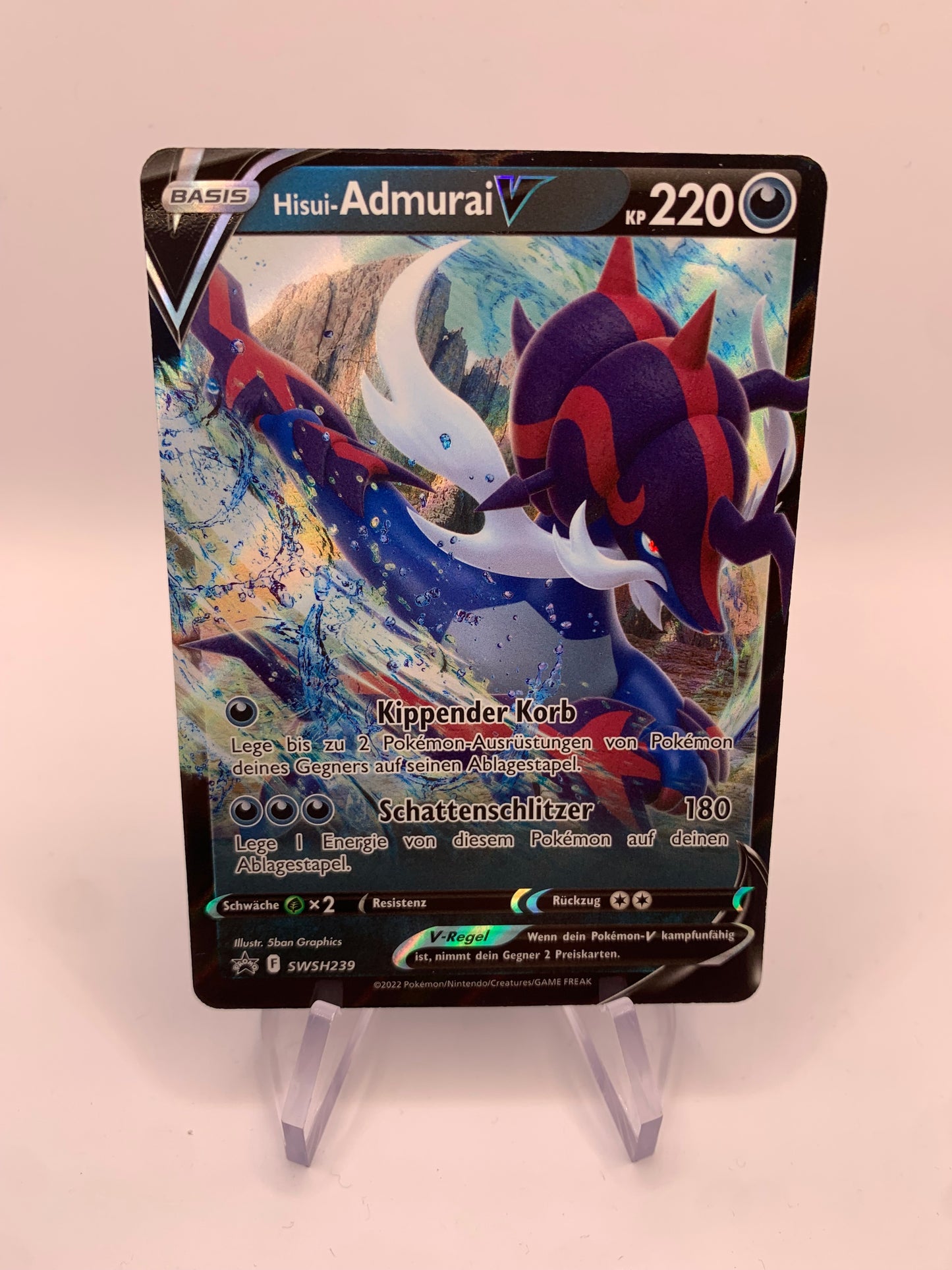 Pokemon Karte V Promo Admurai SWSH239 Deutsch