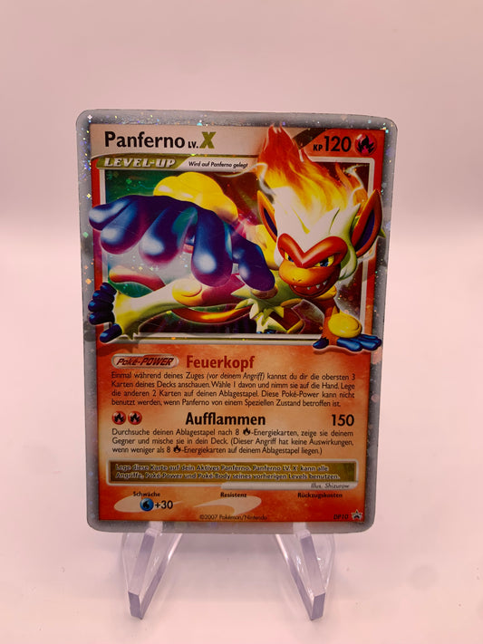 Pokemon Karte Promo Lv.X Panferno DP10 Deutsch