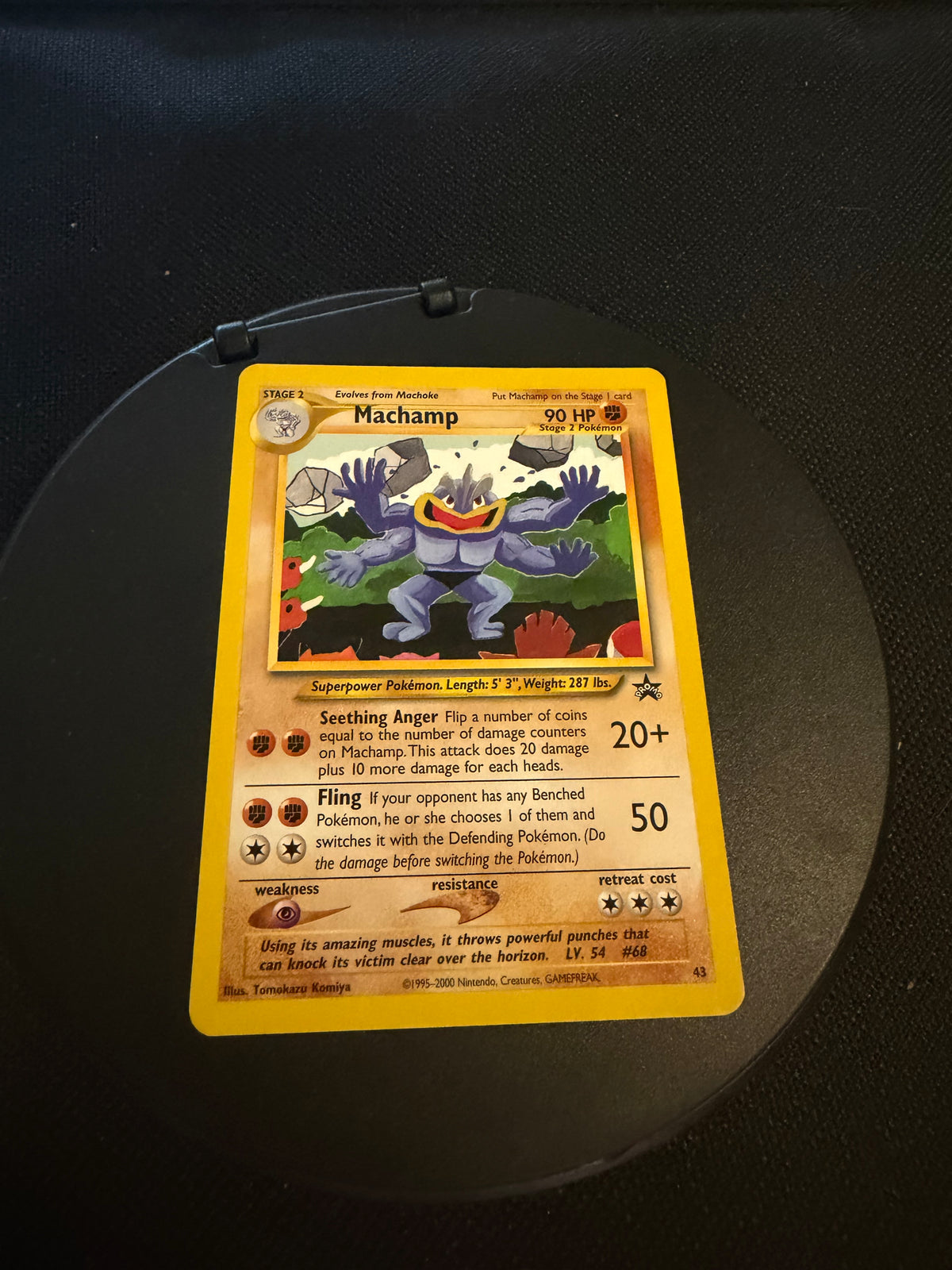 Pokemon Karte Promo Machomei 43 Englisch