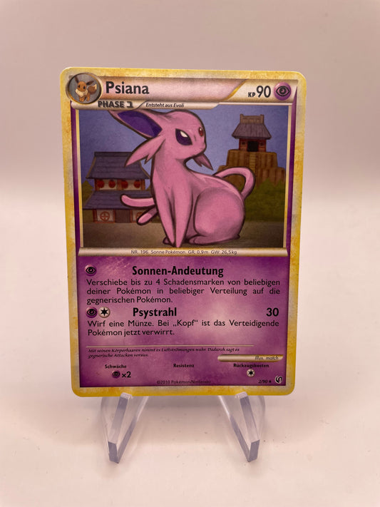 Pokemon Karte Psiana 2/90 Deutsch