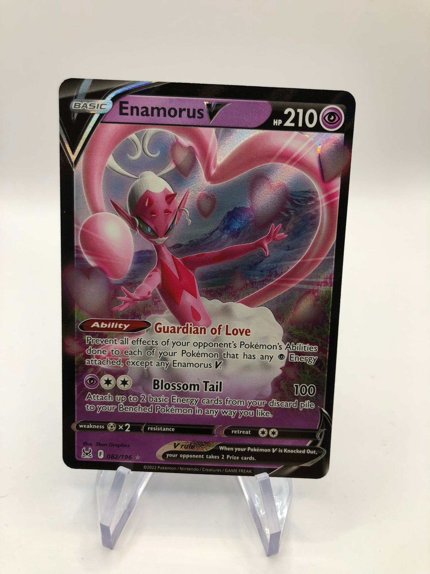 Pokemon Karte V Cupidos 82/196 Englisch