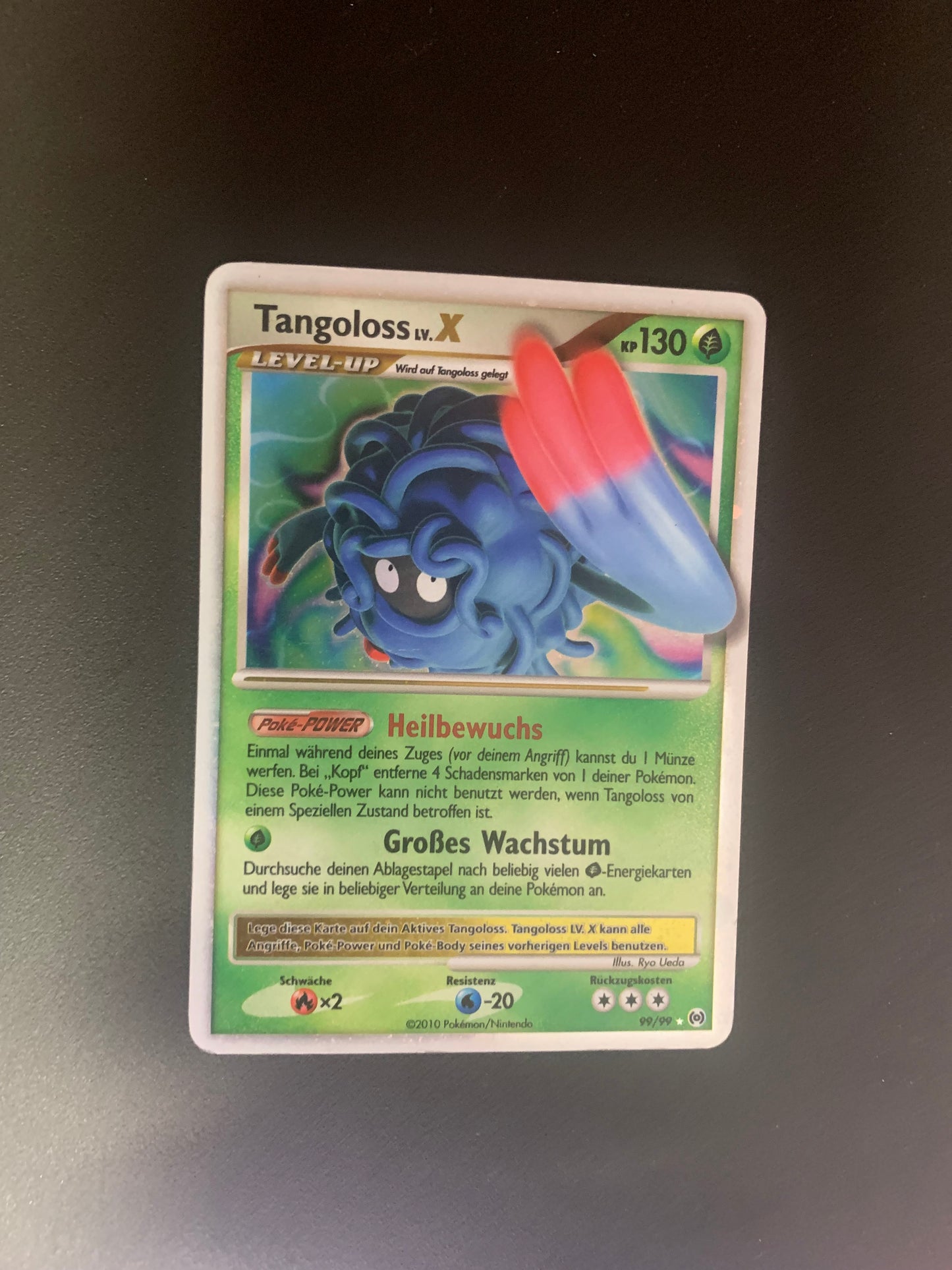 Pokemon Karte Lv.X Tangoloss 99/99 Deutsch