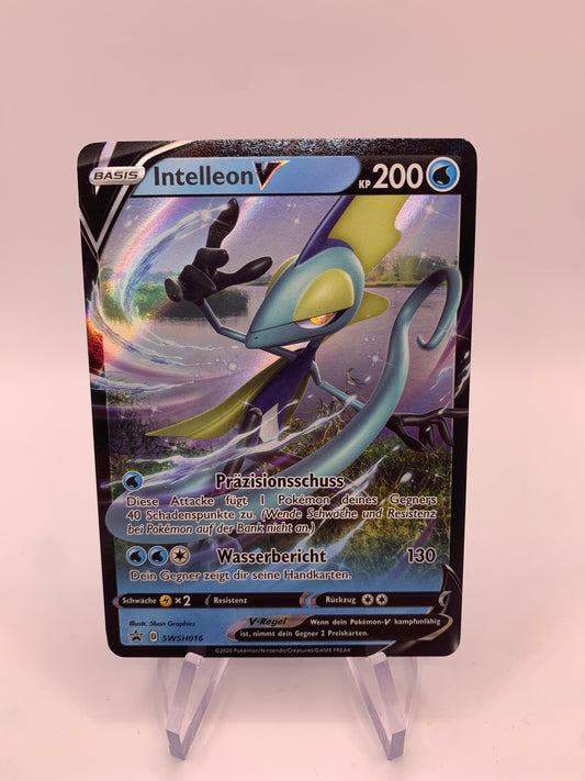 Pokémon Card V Promo Inteleon SWSH016 German