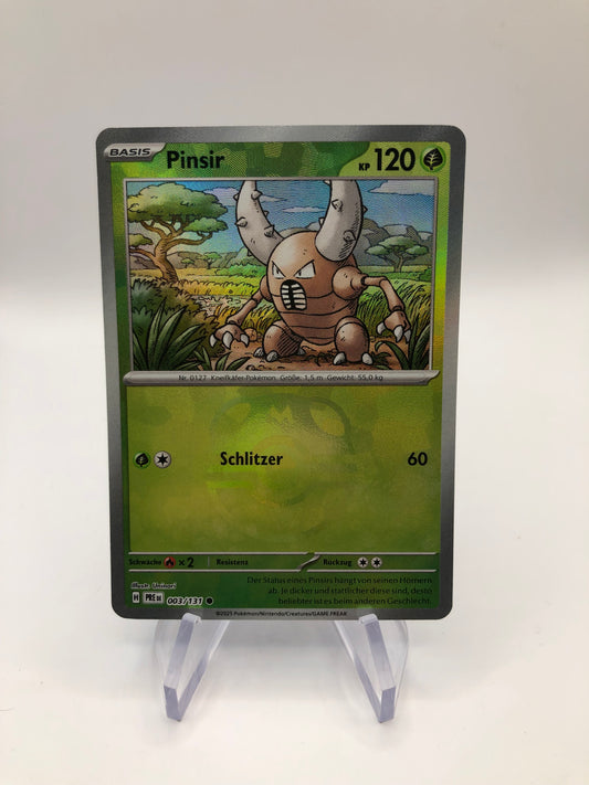 Pokemon Karte Revers Pinsir 3/131 Deutsch