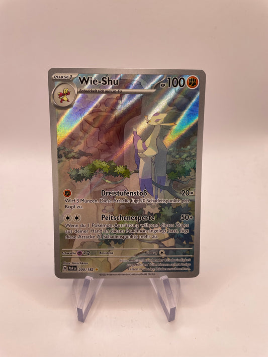 Pokemon Karte Art-Rare Wie Shu 200/182 Deutsch