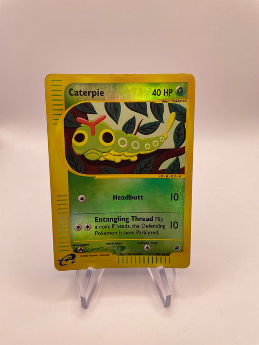 Pokémon Karte Reverse e-Series Caterpie 96/165 Englisch