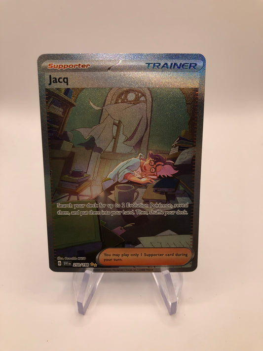 Pokemon Karte Trainer Jacq 250/198 Englisch
