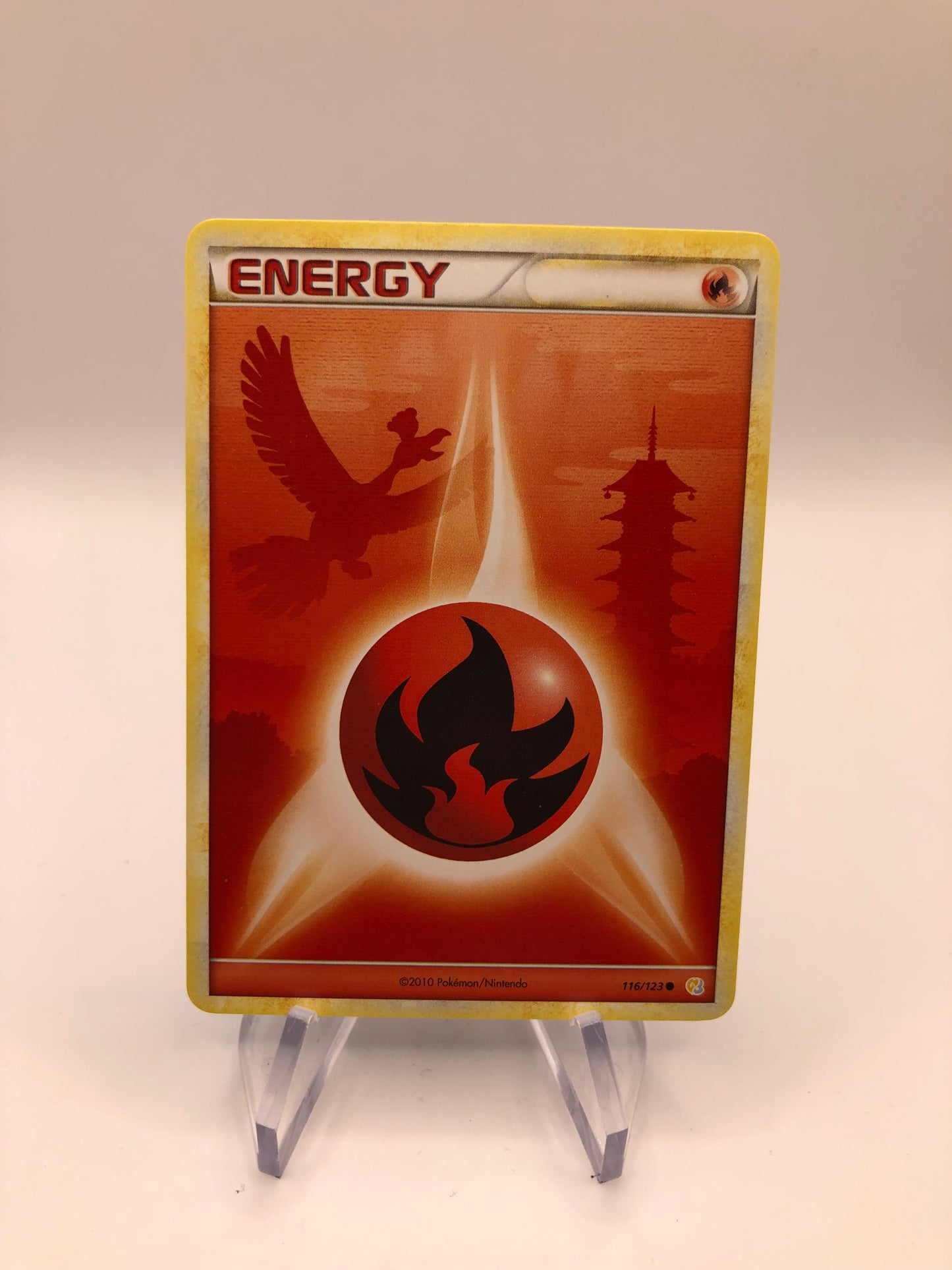 Pokemon Karte Feuer-Energie 116/123 Englisch