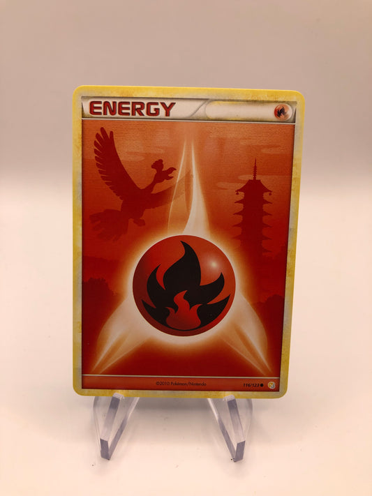Pokemon Karte Feuer-Energie 116/123 Englisch