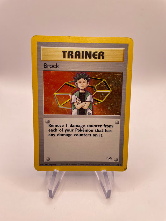 Pokemon Karte Holo Trainer Rocko 15/132 Englisch