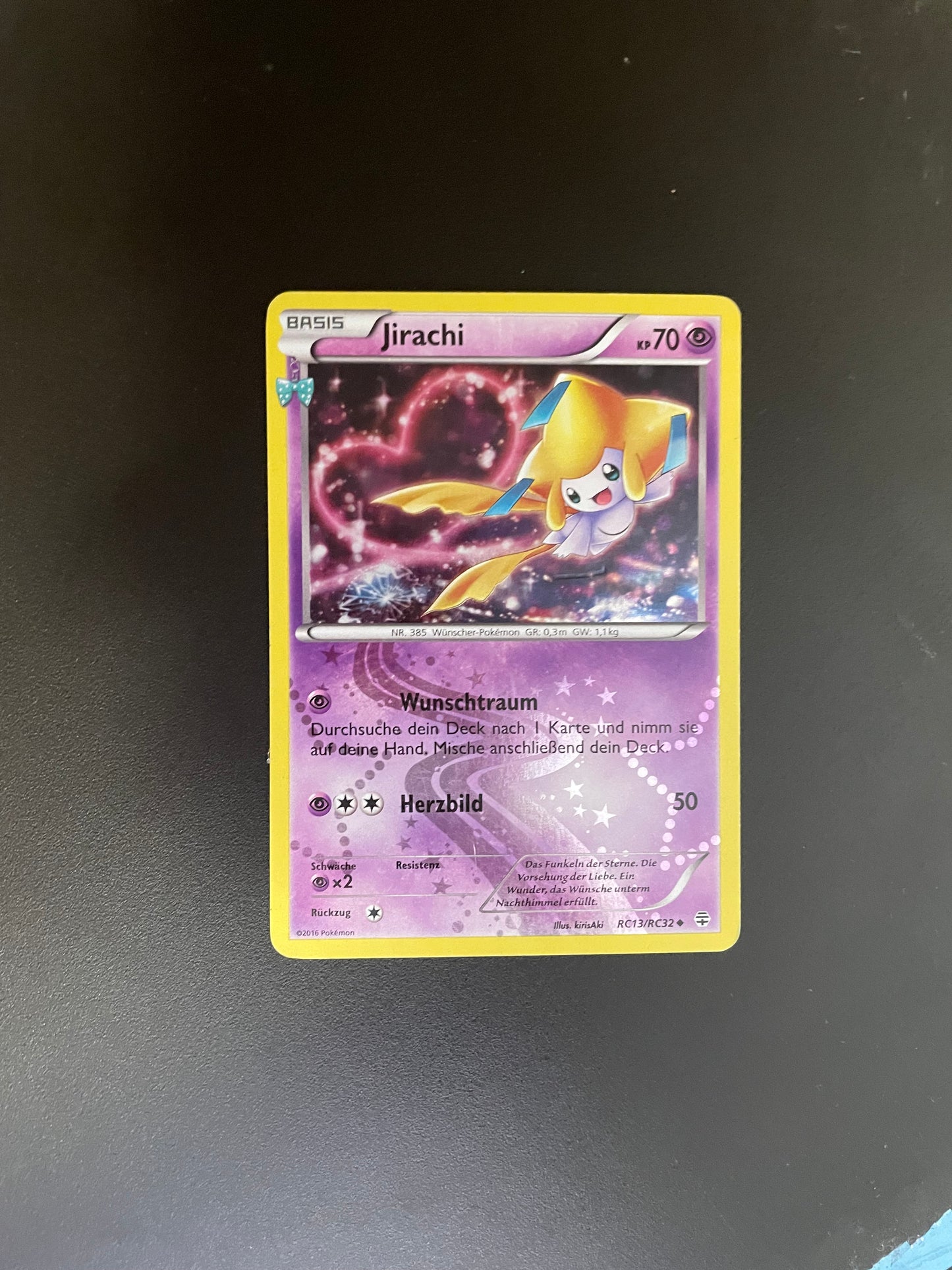 Pokemon Karte Holo Jirachi RC13/RC32 Deutsch