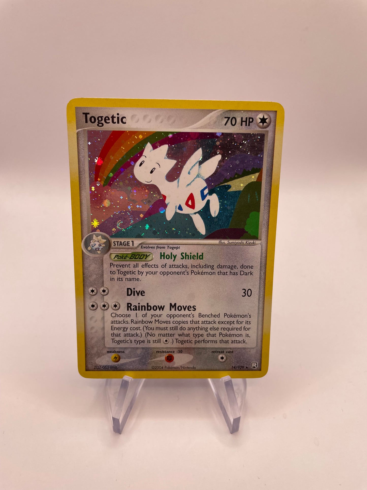 Pokemon Karte Holo Togetic 14/109 Englisch