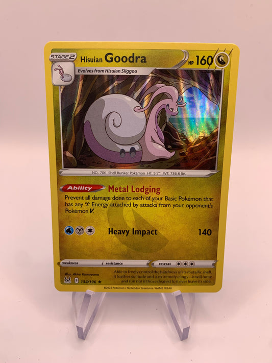 Pokemon Karte Hisuian Goodra 134/196 Englisch