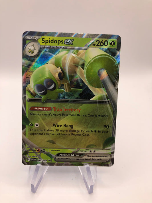 Pokemon Karte Ex Spinsidias 19/198 Englisch
