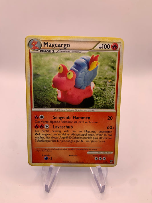 Pokemon Karte Magcargo 6/90 Deutsch
