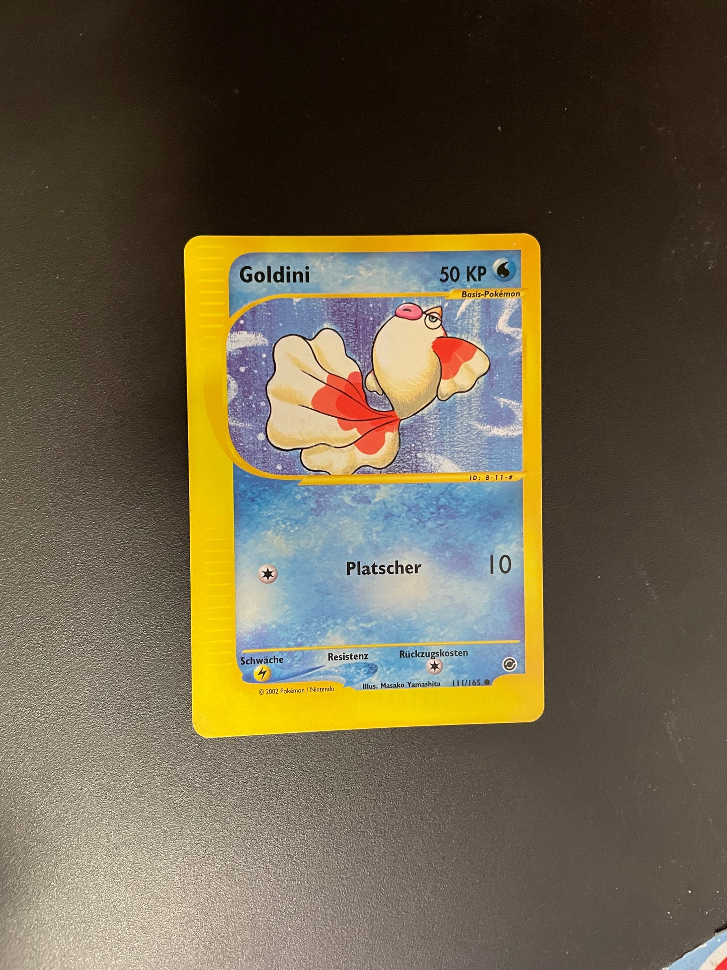 Pokemon Karte e-Series Goldini 111/165 Deutsch