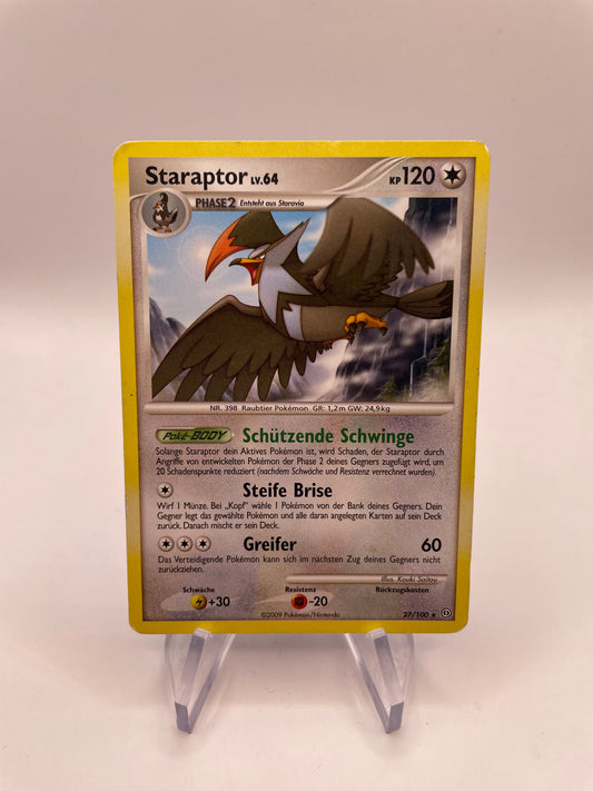 Pokémon Karte Staraptor 27/100 Deutsch