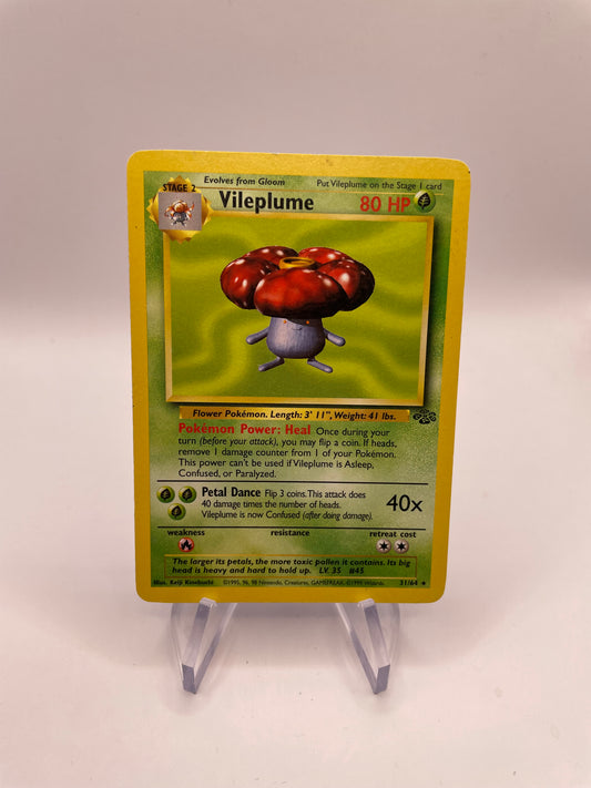 Pokemon Karte Dschungel Giflor 31/64 Englisch