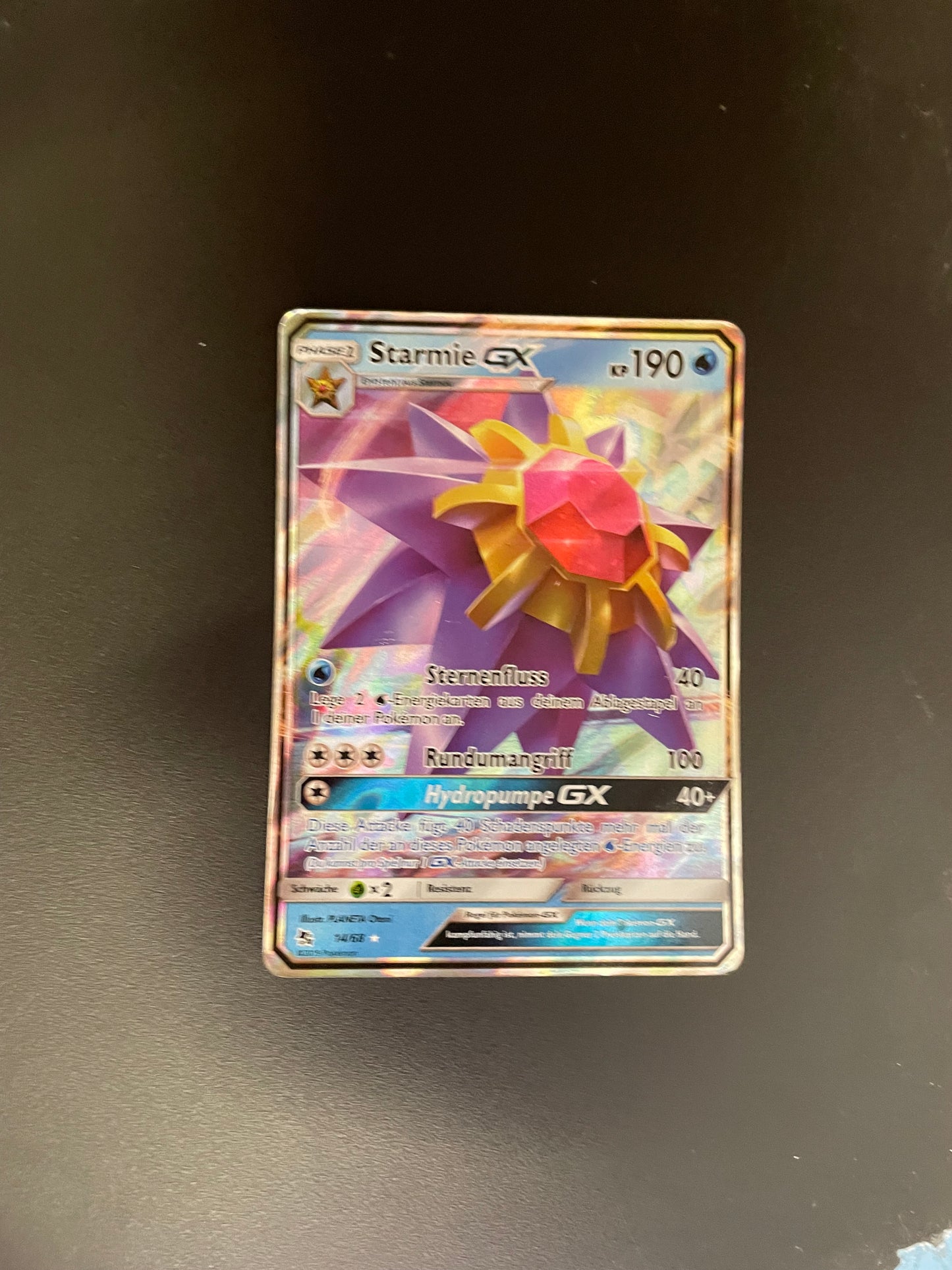 Pokémon Karte Starmie GX 14/68 Deutsch