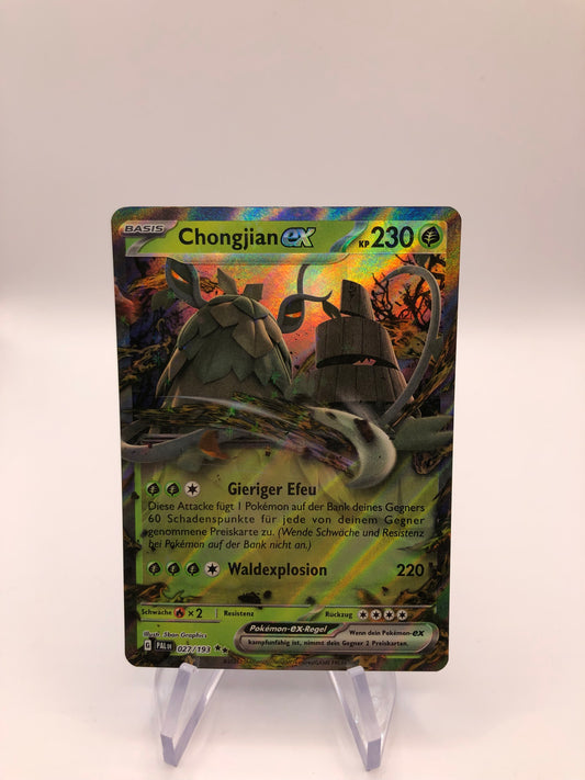 Pokemon Karte Ex Chongjian 27/193  Deutsch