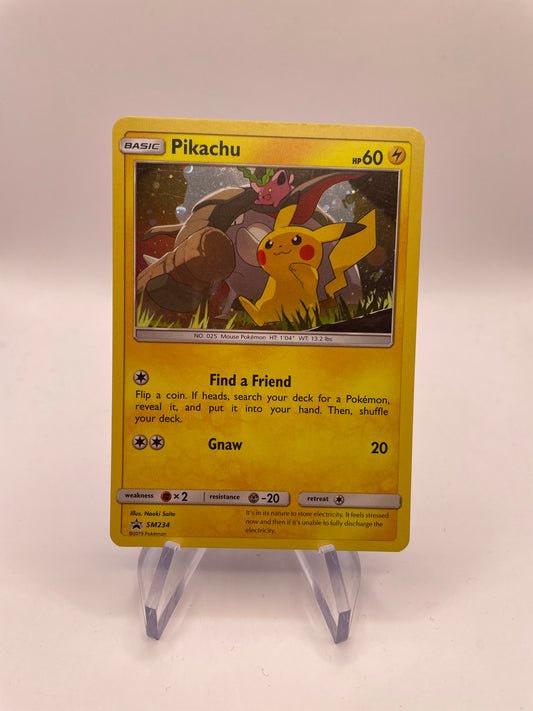 Pokemon Karte Holo Promo Pikachu SM234 Englisch