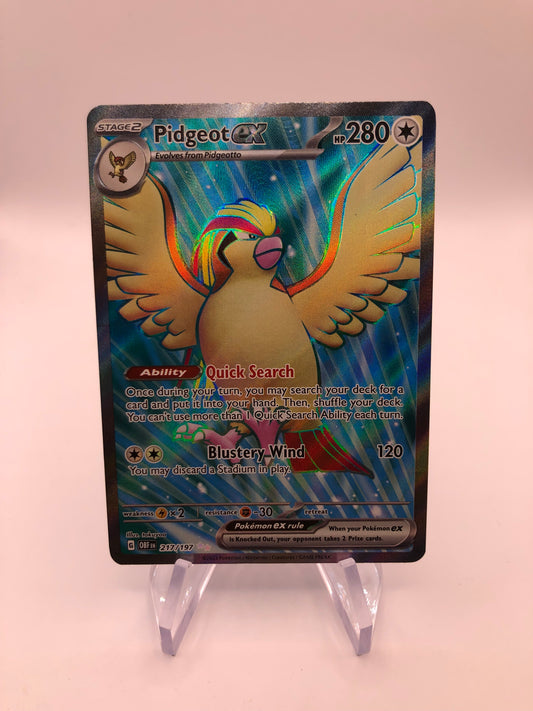 Pokemon Karten Ex Fullart Tauboss 217/197 Englisch