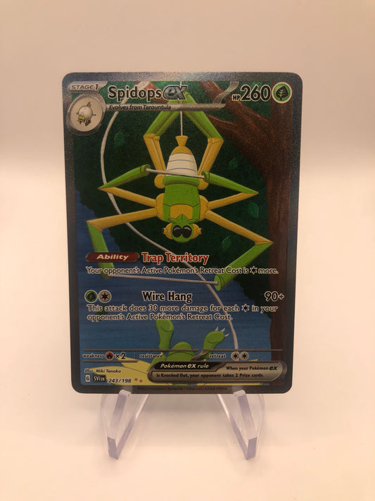 Pokemon Karte EX Spinsidias 243/198 Englisch