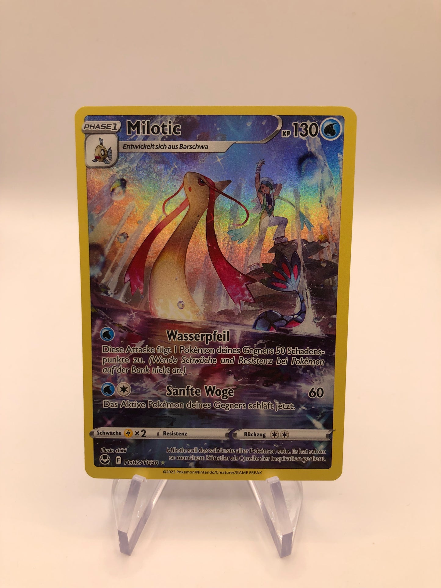 Pokemon Karte Art-Rare Milotic TG02/TG30 Deutsch