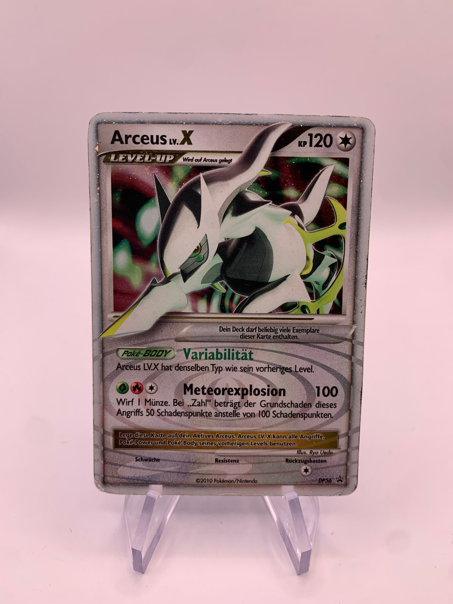 Pokemon Karte Promo Lv.X Arceus DP56 Deutsch