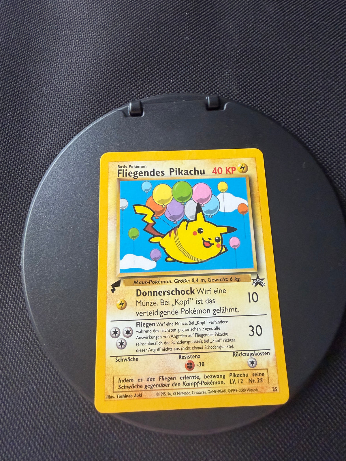 Pokemon Karte World Collection Fliegendes Pikachu 25 Deutsch