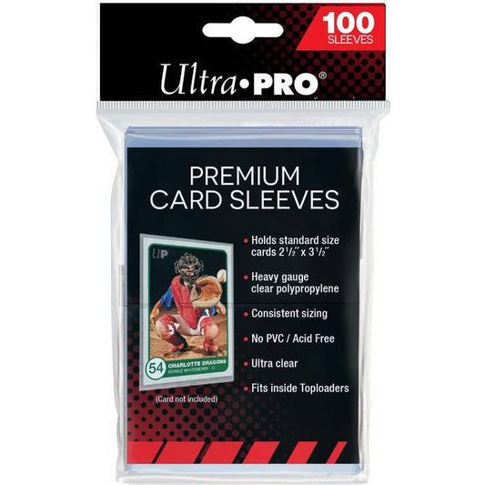 Ultra Pro Card Sleeves - 100 Stück pro Packung Zubehör