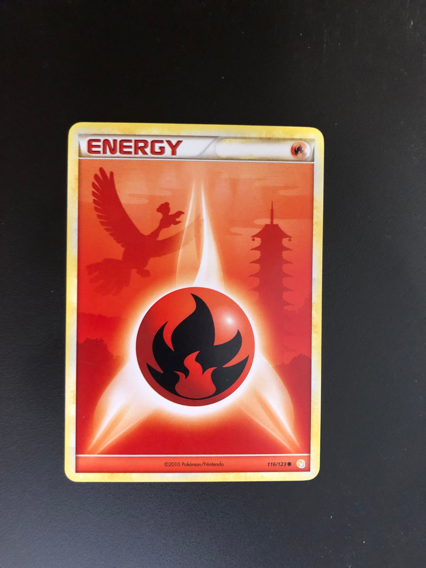 Pokemon Karte Feuer-Energie 116/123 Englisch