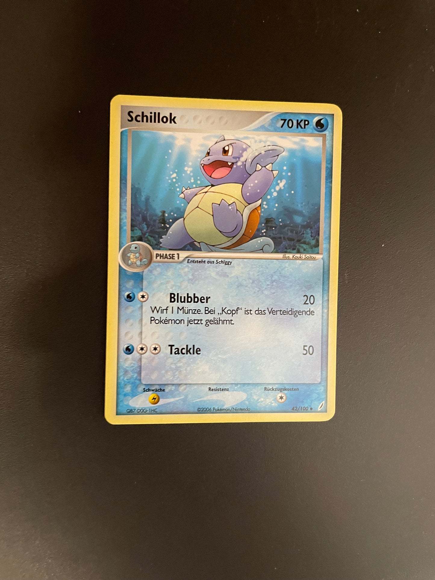 Pokémon Karte Schillok 42/100 Deutsch