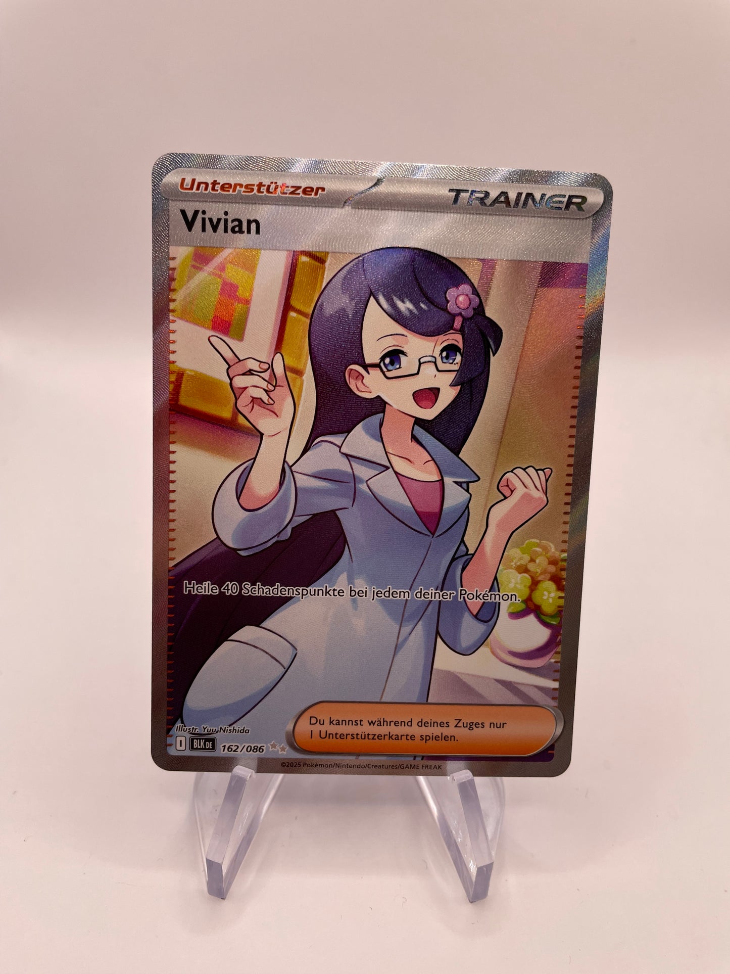 Pokemon Karte Trainer Vivian 162/86 Deutsch
