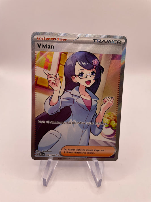 Pokemon Karte Trainer Vivian 162/86 Deutsch