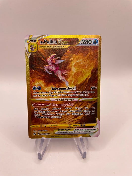 Pokemon Karte Vstar Ur-Palkia GG67/GG70 Deutsch