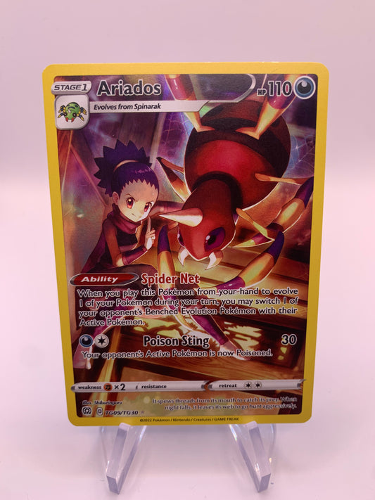 Pokemon Karte Art-Rare Ariados TG09/TG30 Englisch