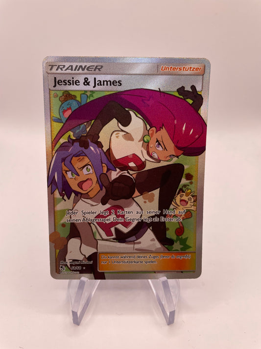 Pokemon Karte Trainer Jessie & James 68/68 Deutsch