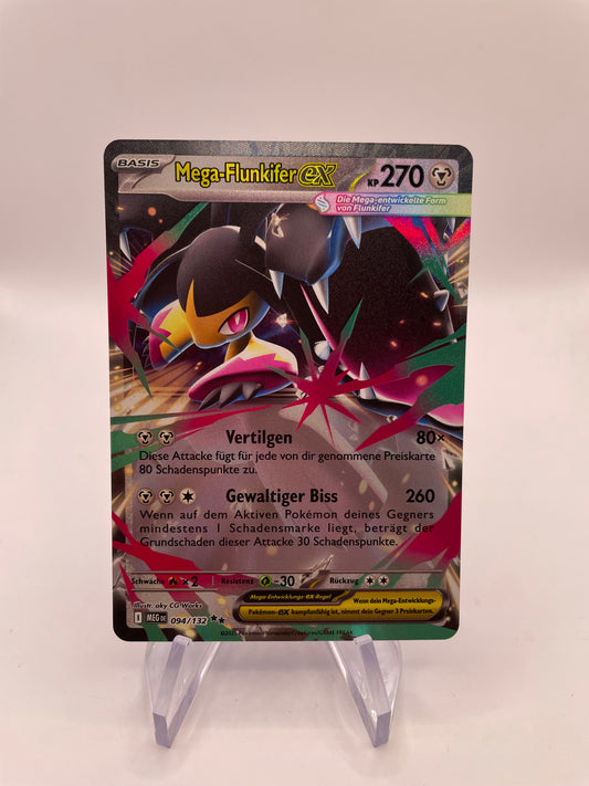 Pokemon Karte Mega-Flunkifer ex 94/132 Deutsch