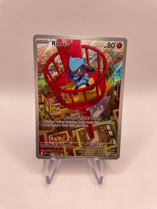 Pokemon Karte Art Rare Promo Riolu 10 Deutsch