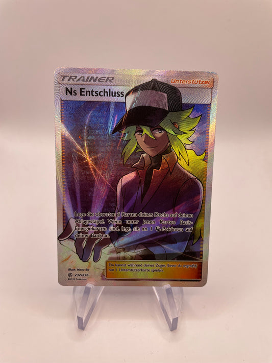 Pokemon Karte Trainer Ns Entschluss 232/236 Deutsch