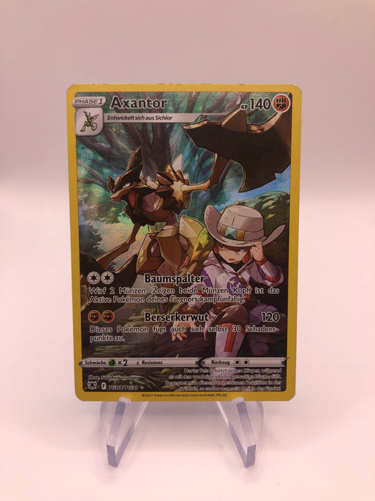 Pokemon Karte Art-Rare Axantor TG08/TG30 Deutsch