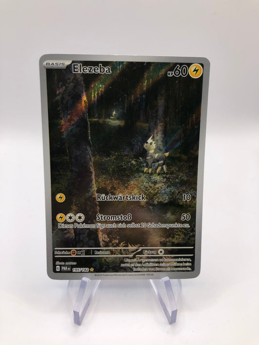Pokemon Karte Art Rare Elezeba 195/182 Deutsch