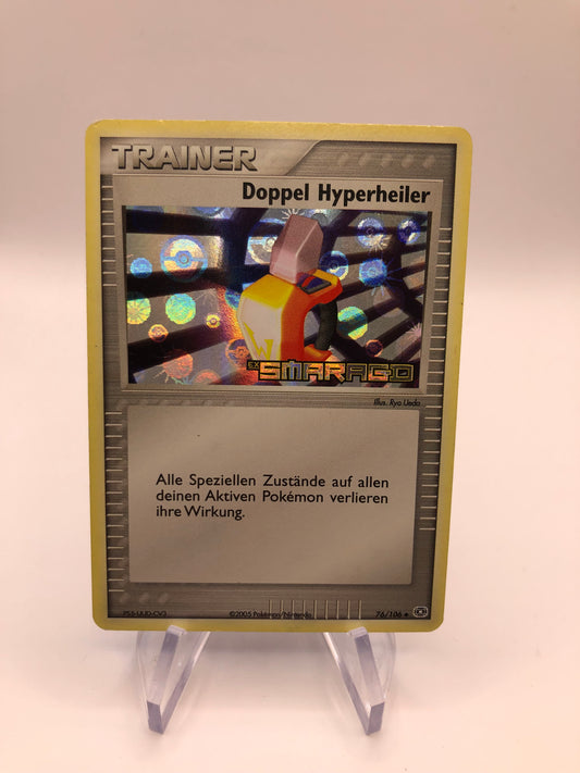 Pokemon Karten Stamp Doppel Hyperheiler 76/101 Deutsch