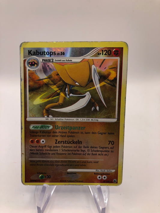 Pokemon Karte Revers Kabutops 6/100  Deutsch