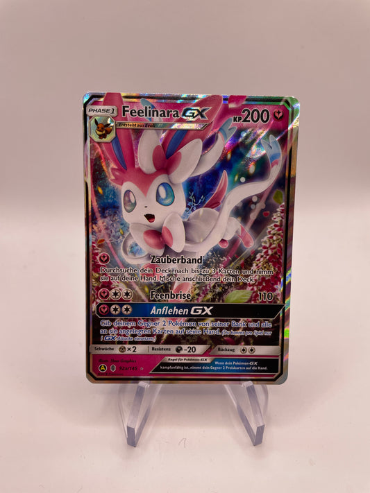 Pokemon Karte Gx Feelinara 92a/145 Deutsch