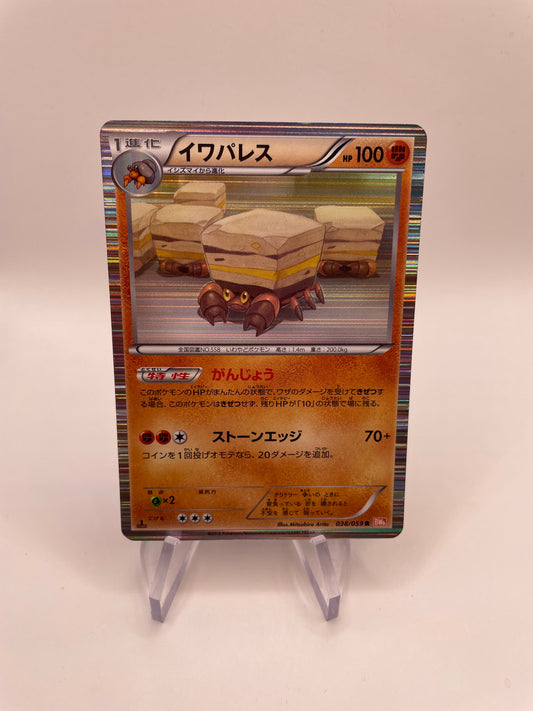 Pokemon Karte Holo Crustle 38/59 Japanisch