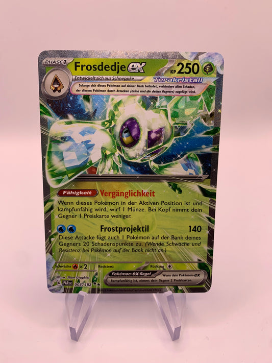 Pokemon Karte Ex Frosdedje 3/182 Deutsch